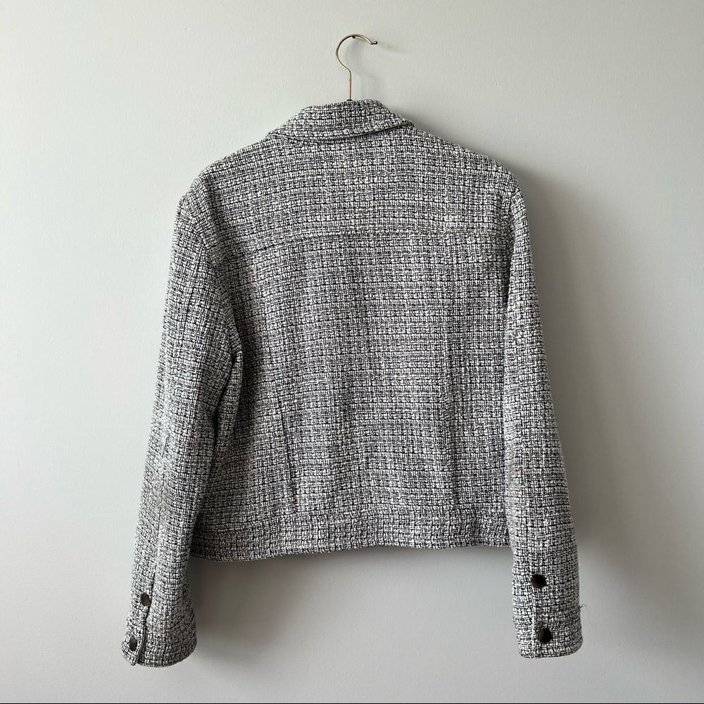 ATM Anthony Thomas melillo tweed cropped shacket - Picture 6 of 11